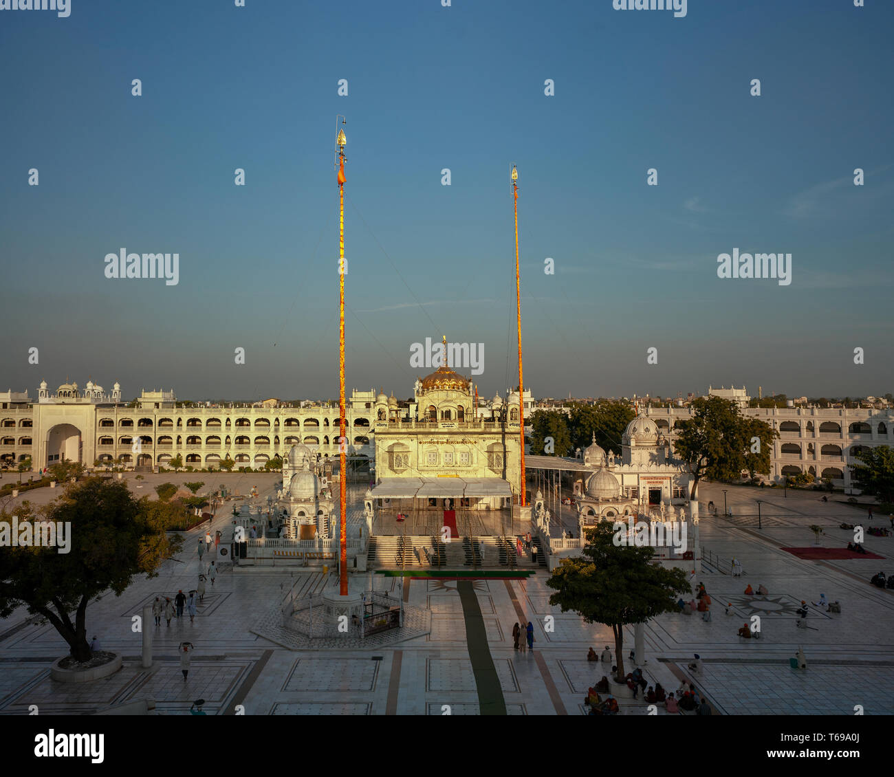 24-Des-2010-Takhat Sachkhand Sri Hazur Abchal Nagar Sahib gurudwara nanded Maharashtra India Asia Foto Stock