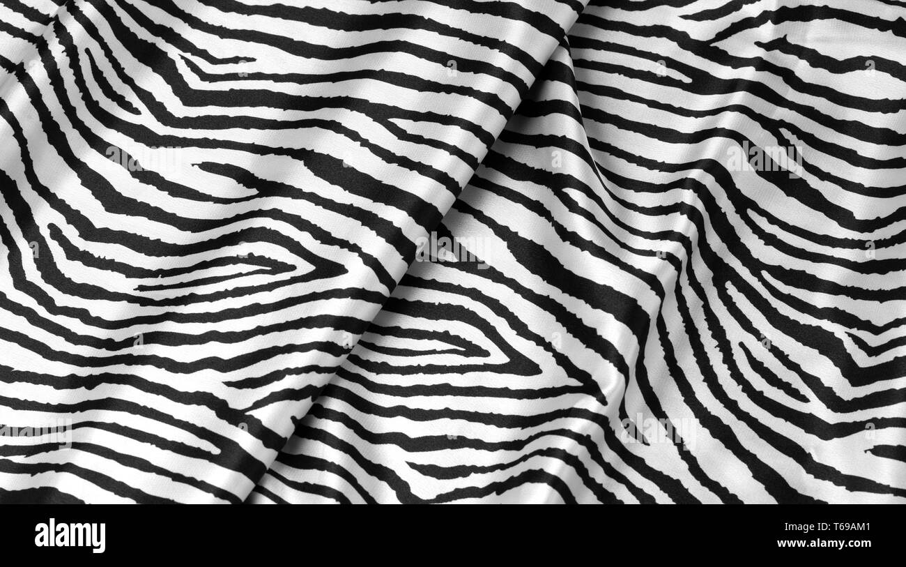 Sfondo, pattern, texture, carta da parati con la colorazione dell'animale zebra Pelle Foto Stock