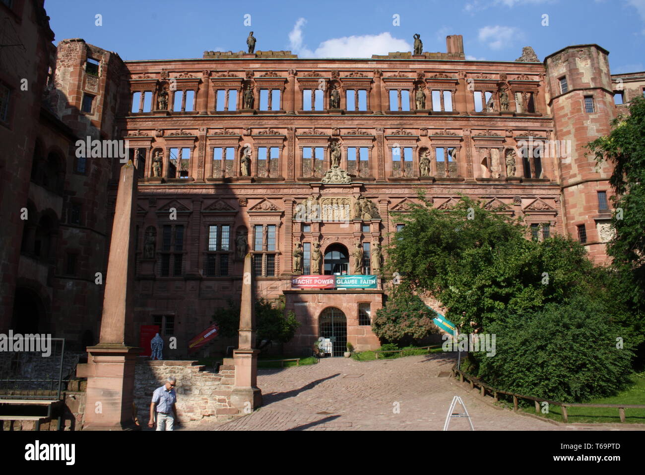 Heidelberg, Castello di Heidelberg Foto Stock