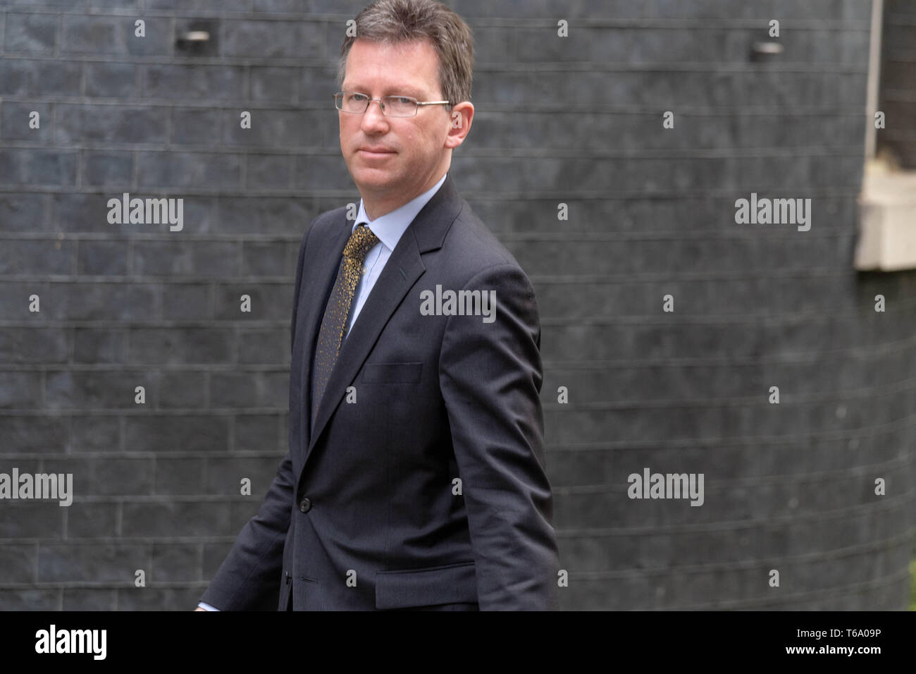 Londra 30 Aprile 2019, Jeremy Wright MP PC, Segretario della cultura arriva a una riunione del gabinetto a 10 Downing Street, Londra Credito: Ian Davidson/Alamy Live News Foto Stock