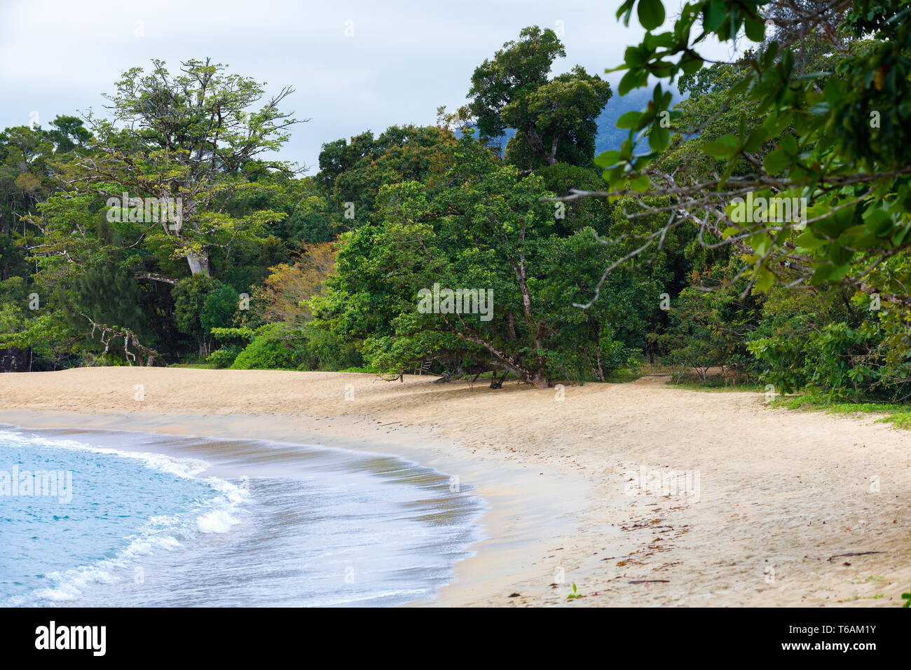 Il paesaggio del Parco Nazionale Masoala, Madagascar Foto Stock