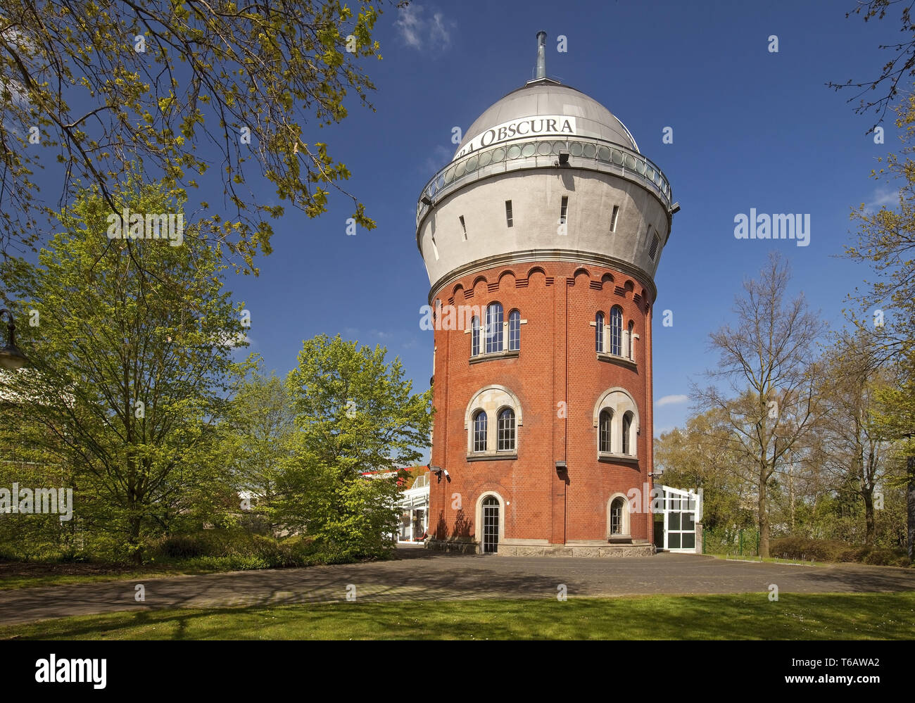 Camera Obscura, museo della preistoria della pellicola, Muelheim an der Ruhr, zona della Ruhr, Germania Foto Stock