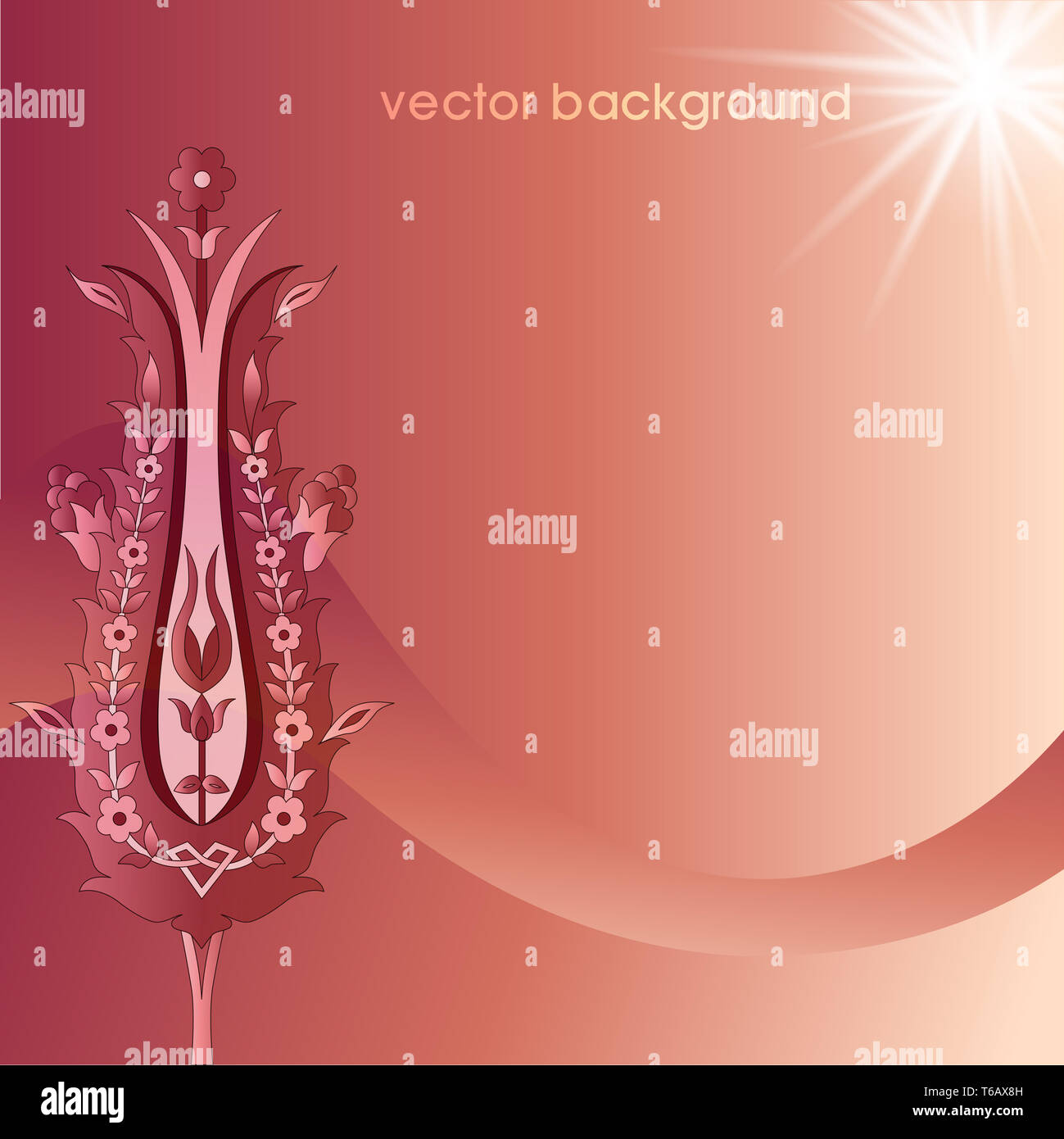 Coperchio ornamentale modello due Foto Stock