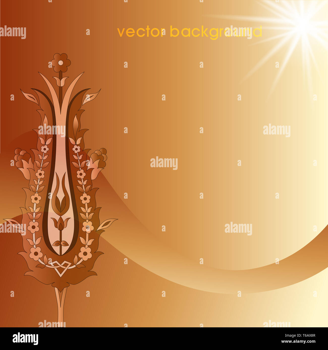 Coperchio ornamentale modello Foto Stock