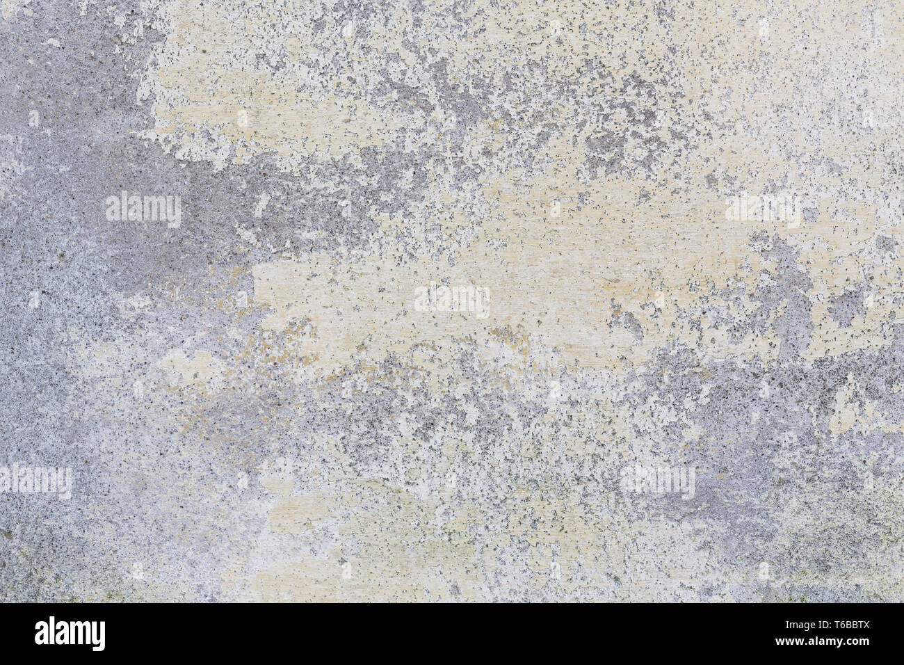 Il vecchio muro intonacato con vernice squallido Foto Stock