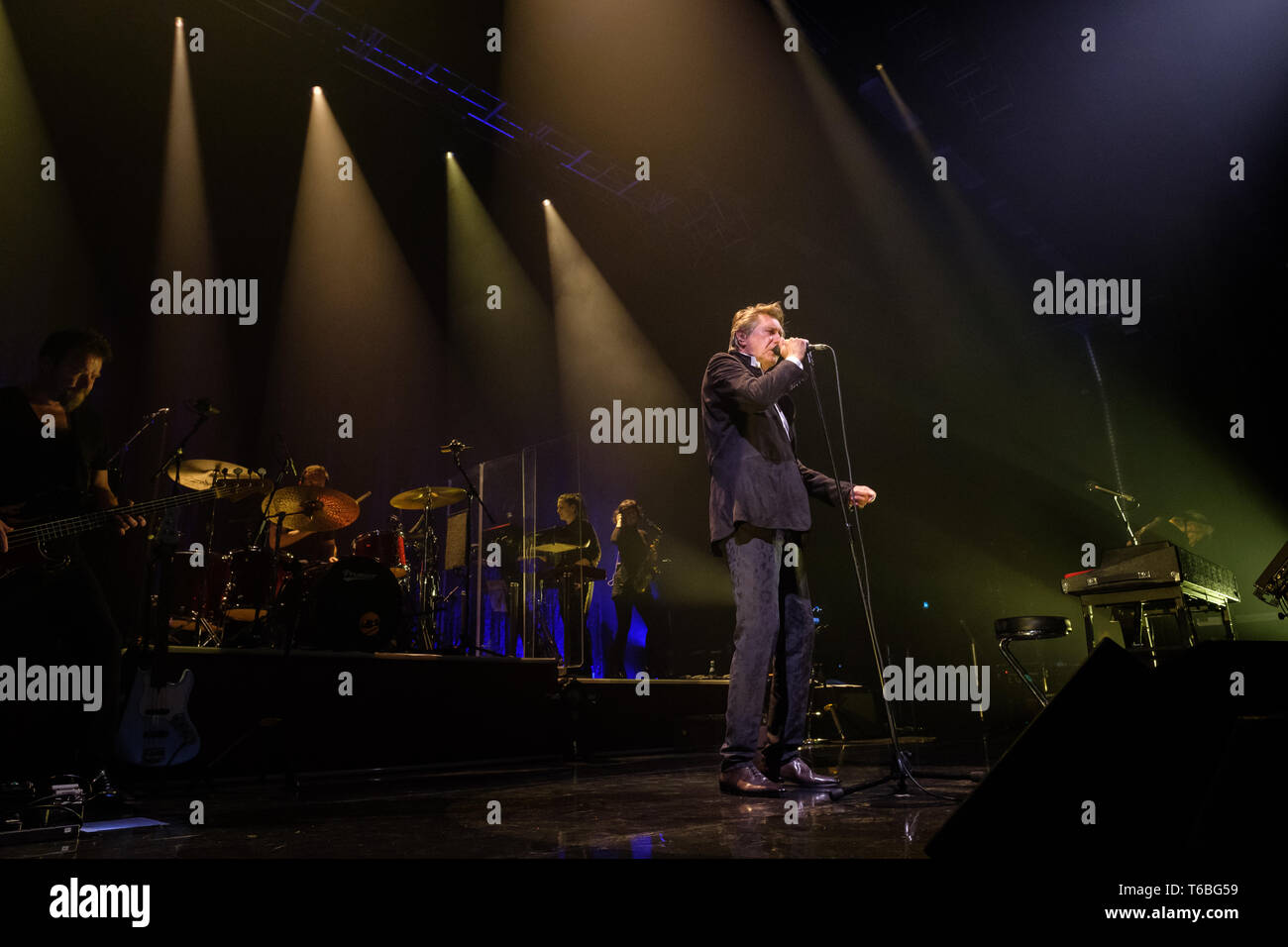 Danimarca, Roskilde - 17 giugno 2018. Il cantante inglese e cantautore Bryan Ferry esegue un concerto dal vivo a Roskilde Kongrescenter a Roskilde. (Photo credit: Gonzales foto - Bo Kallberg). Foto Stock