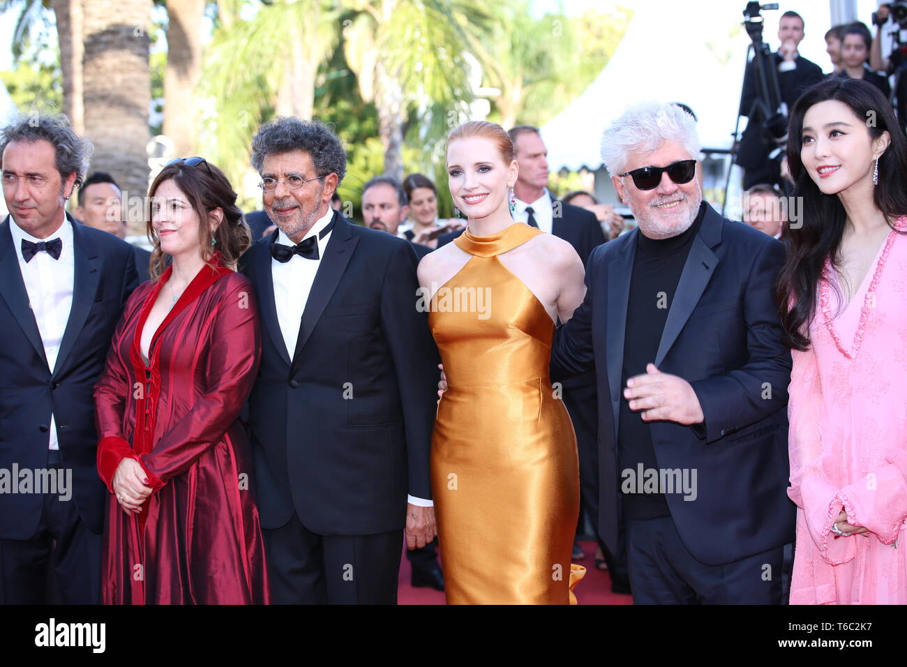 CANNES, Francia - 23 Maggio 2017: i membri della Giuria del Festival del Cinema di Cannes il settantesimo anniversario tappeto rosso (Foto: Mickael Chavet) Foto Stock