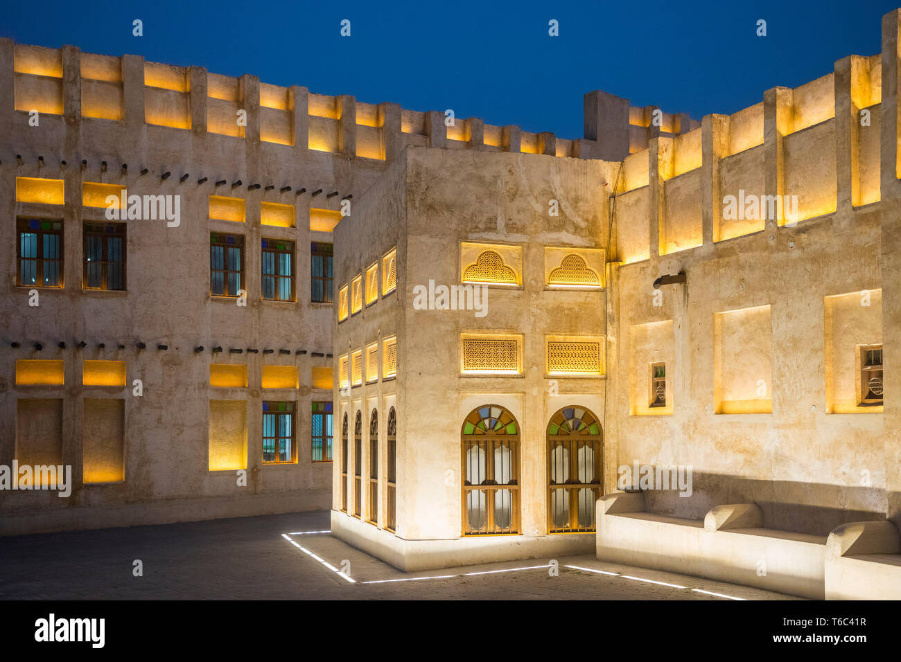 Souk Waqif, Doha, Qatar Foto Stock