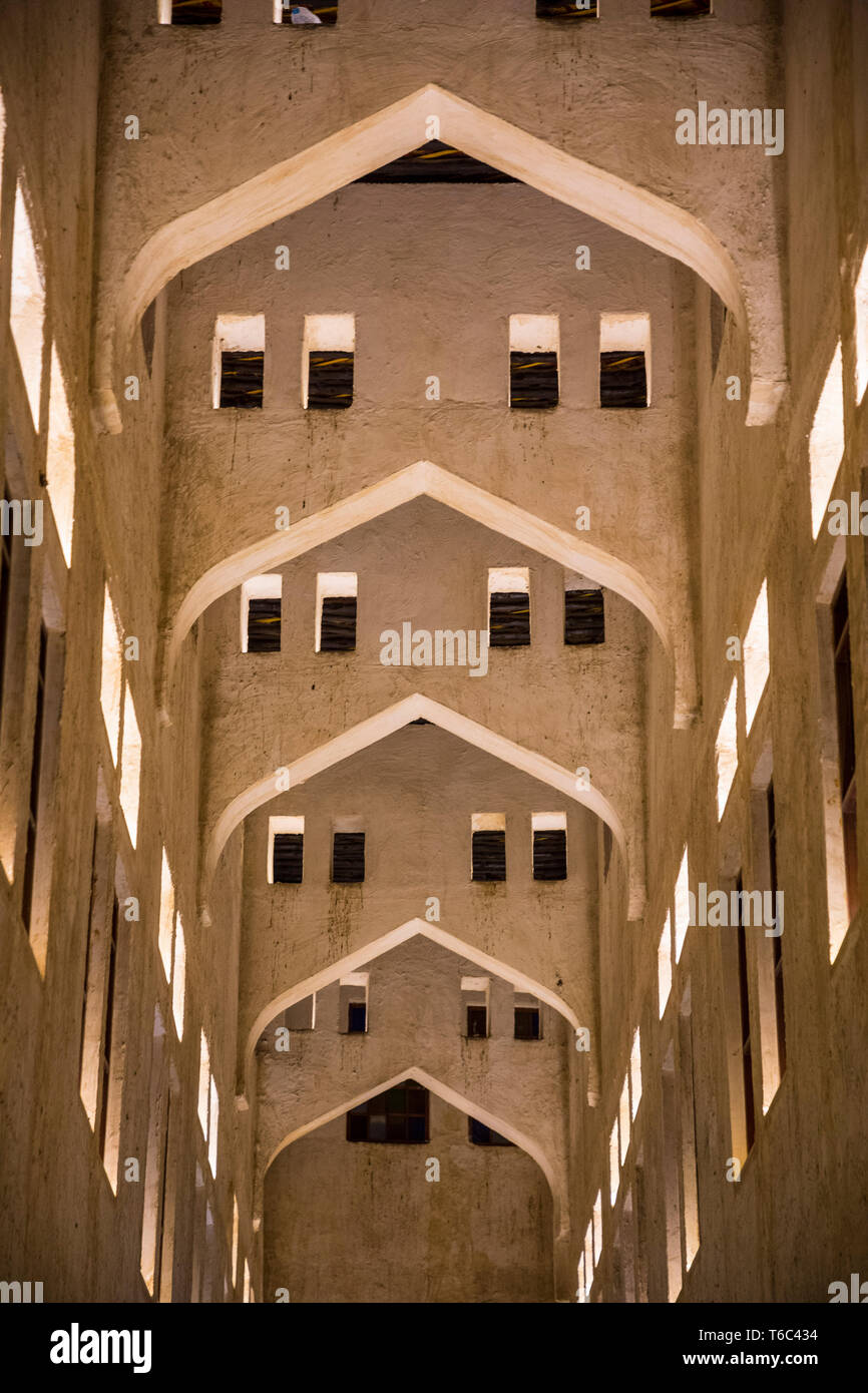 Falcon souk, Souk Waqif, Doha, Qatar Foto Stock