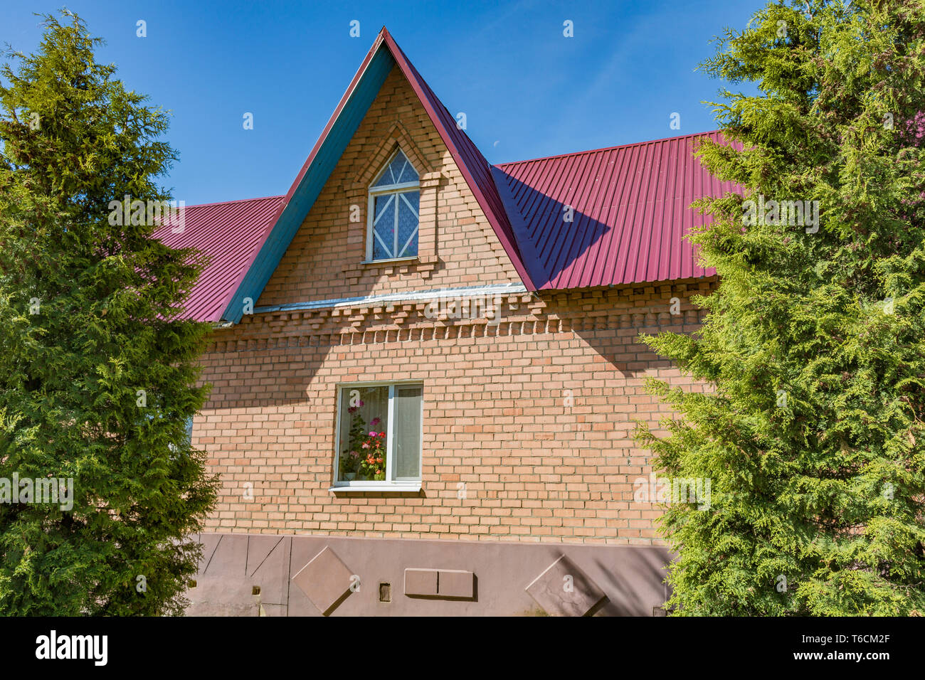 Tipico paese europeo house Foto Stock