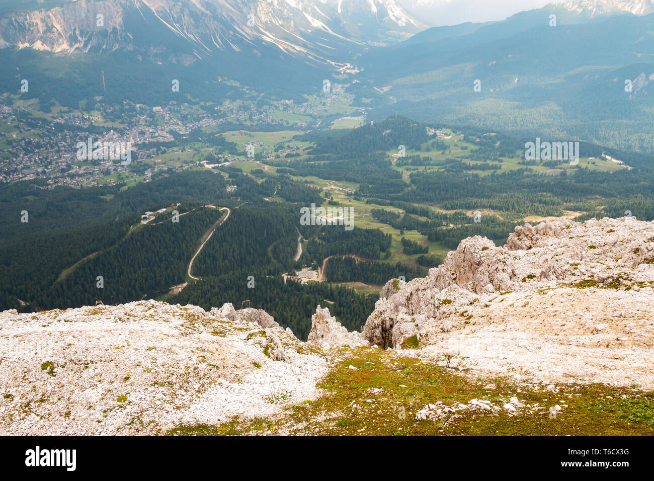 Parco Naturale Regionale delle Dolomiti d'Ampezzo Foto Stock