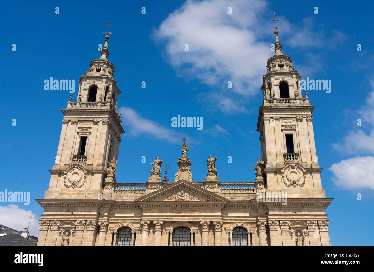 Spagna Galizia, Lugo, Cattedrale Foto Stock