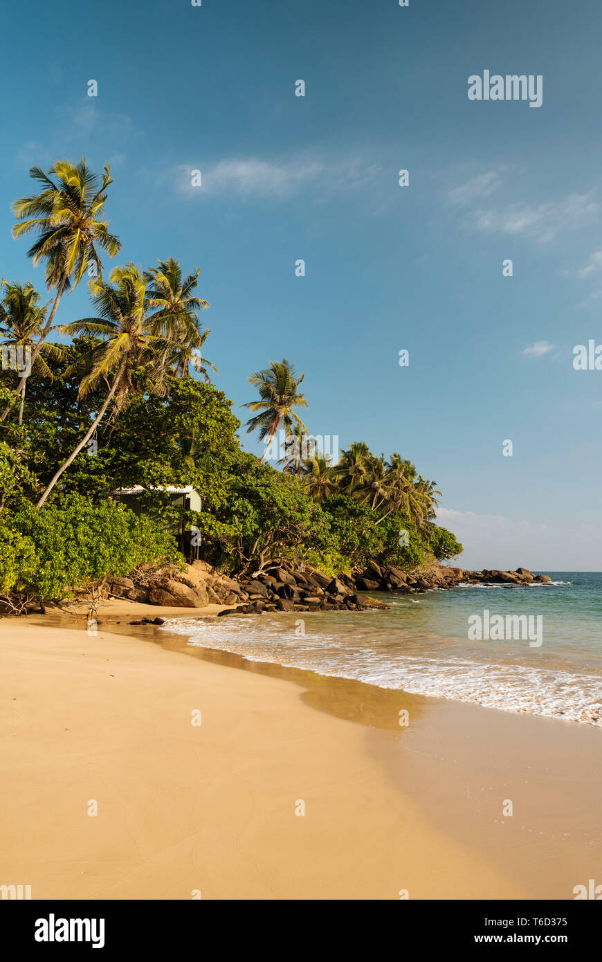 Spiaggia di Devinuwara, Dondra, South Coast, Sri Lanka, Asia Foto Stock