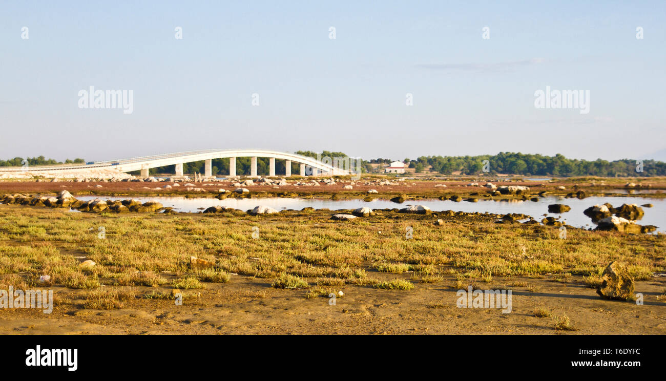 Bellezza naturale e riserva ornitologica Foto Stock