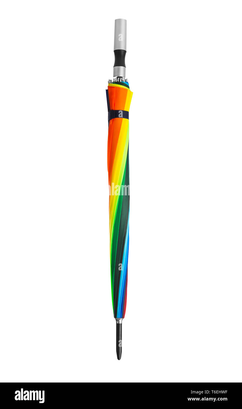 Ombrello coloratissimo Foto Stock