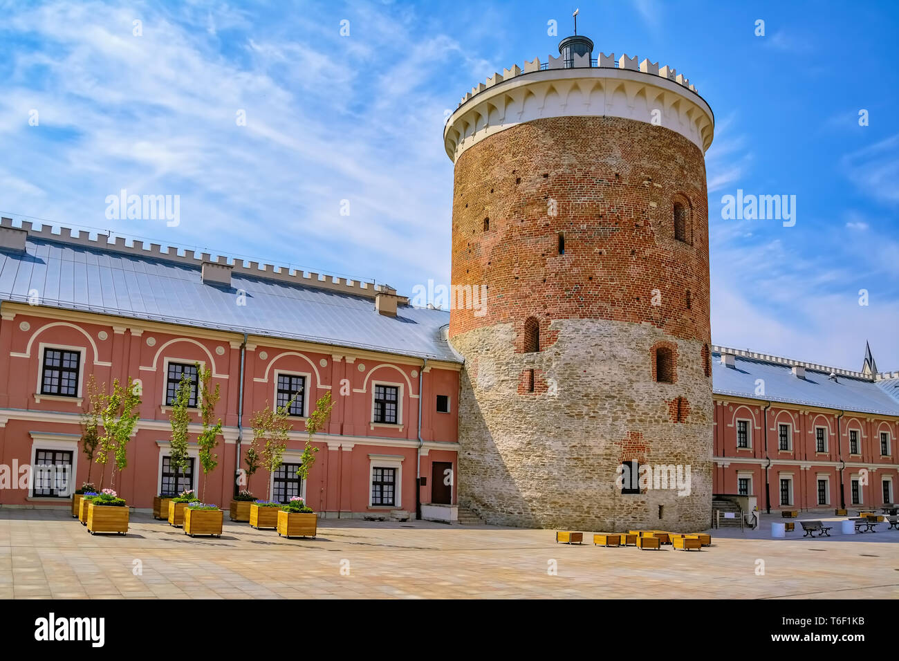 Tenere del castello Foto Stock