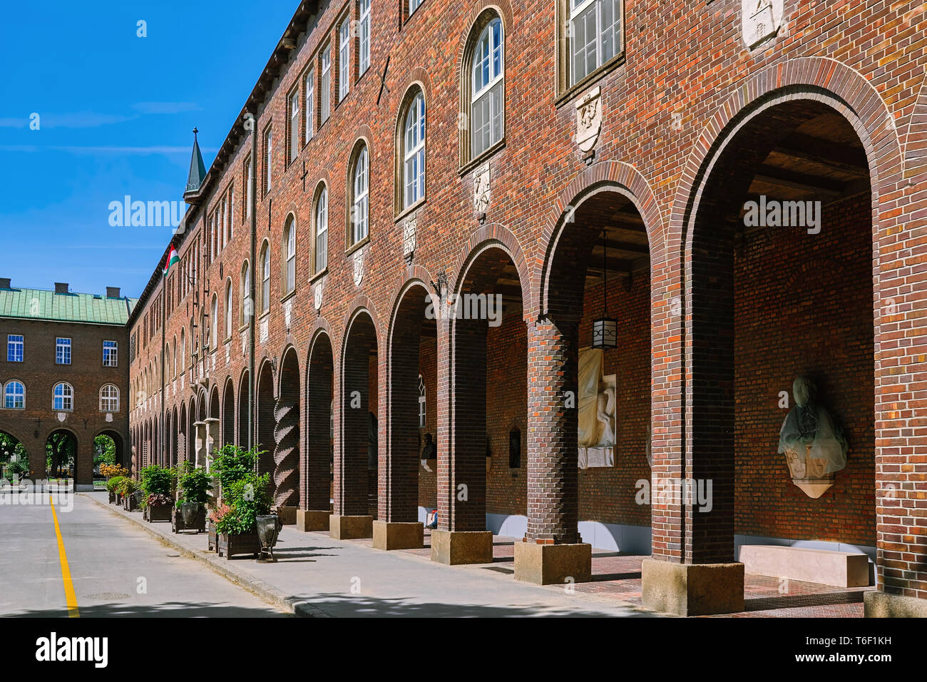 Frammento di un vecchio edificio Foto Stock