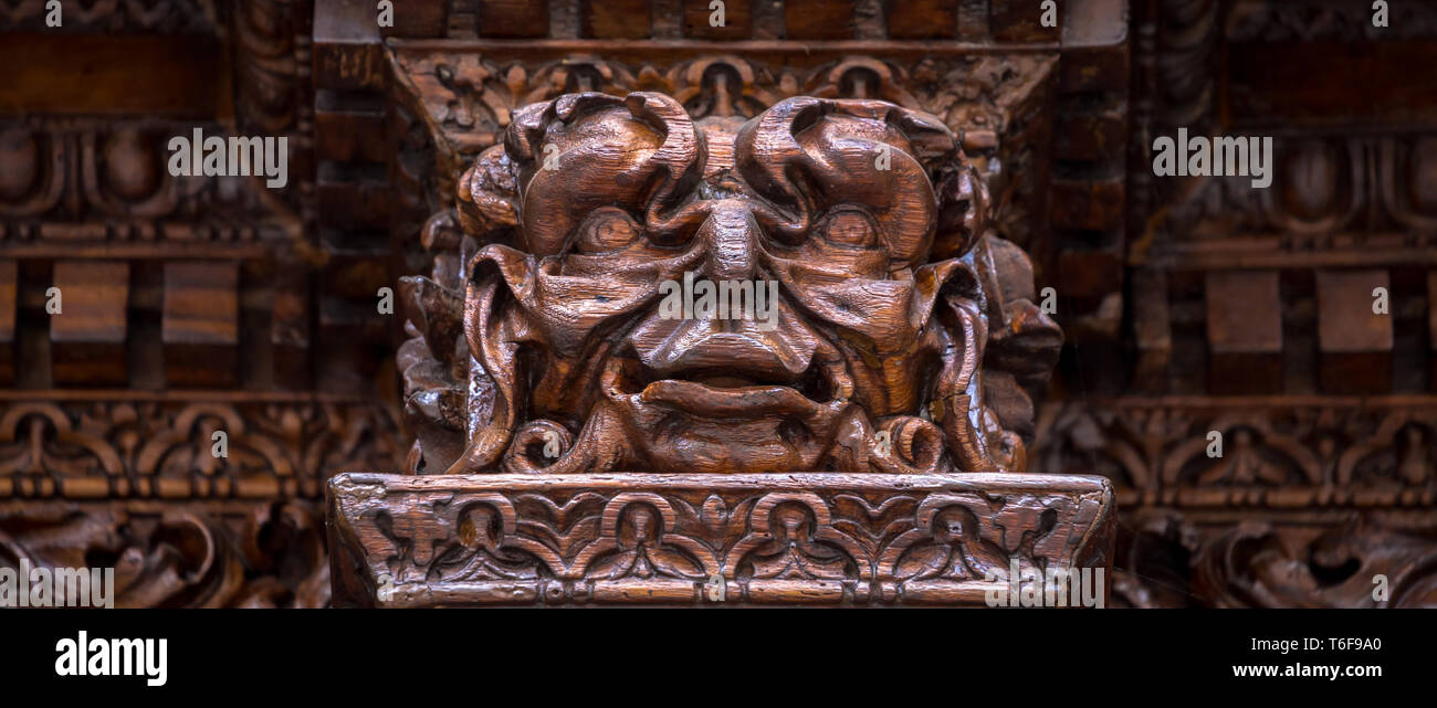 Diavolo porta in Torino, Italia Foto Stock