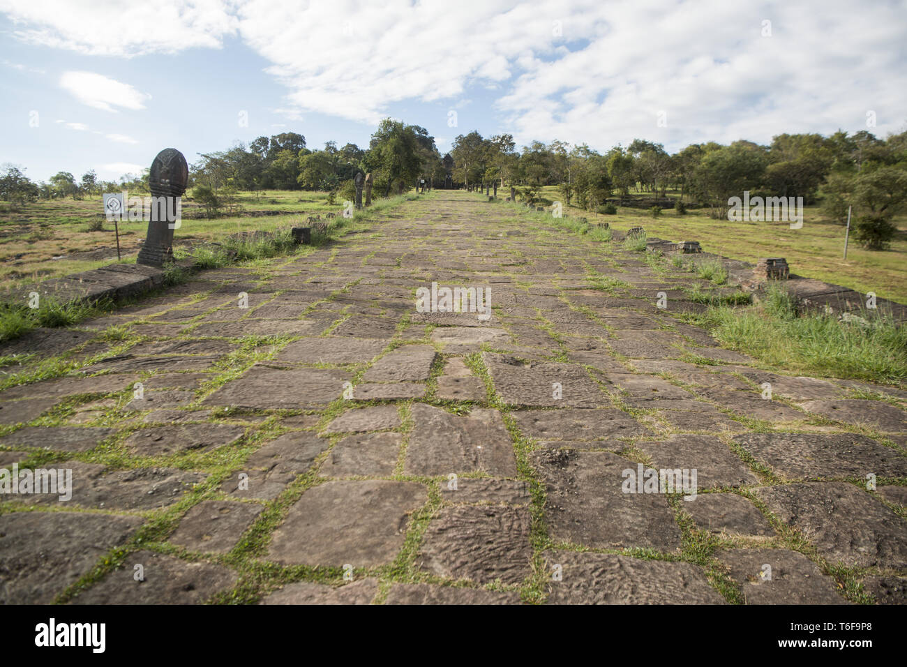 Cambogia SRA EM PRASAT Preah Vihear Tempio KHMER Foto Stock