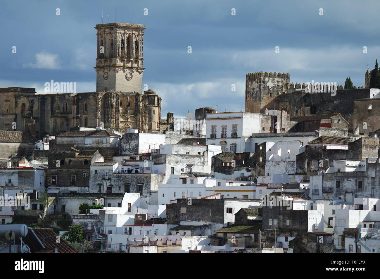 Arcos de la Frontera. Percorso dei villaggi bianchi Foto Stock