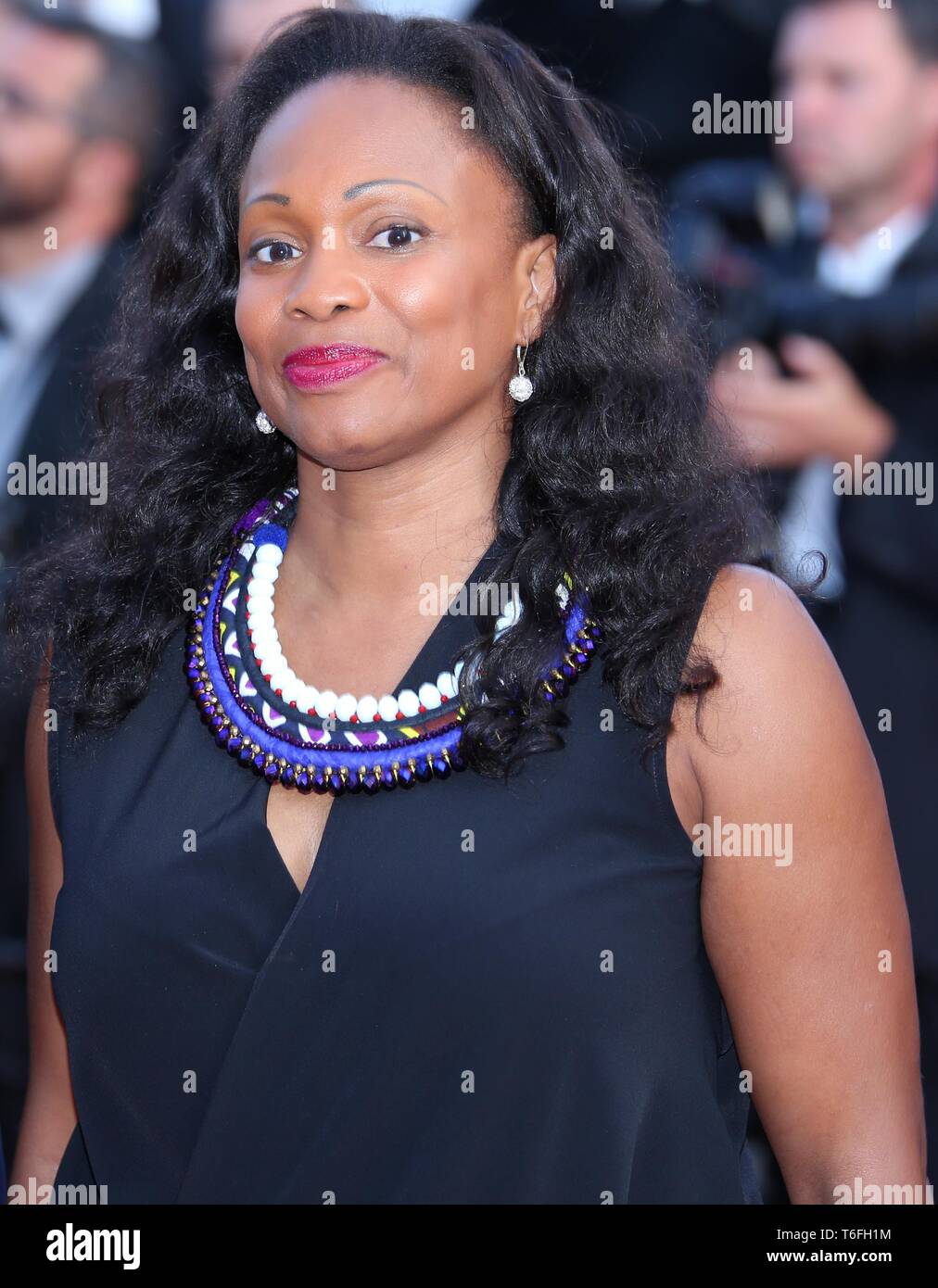 CANNES, Francia - 24 Maggio 2017: Laura Flessel assiste "ingannato" proiezione al settantesimo Cannes Film Festival (Foto: Mickael Chavet) Foto Stock