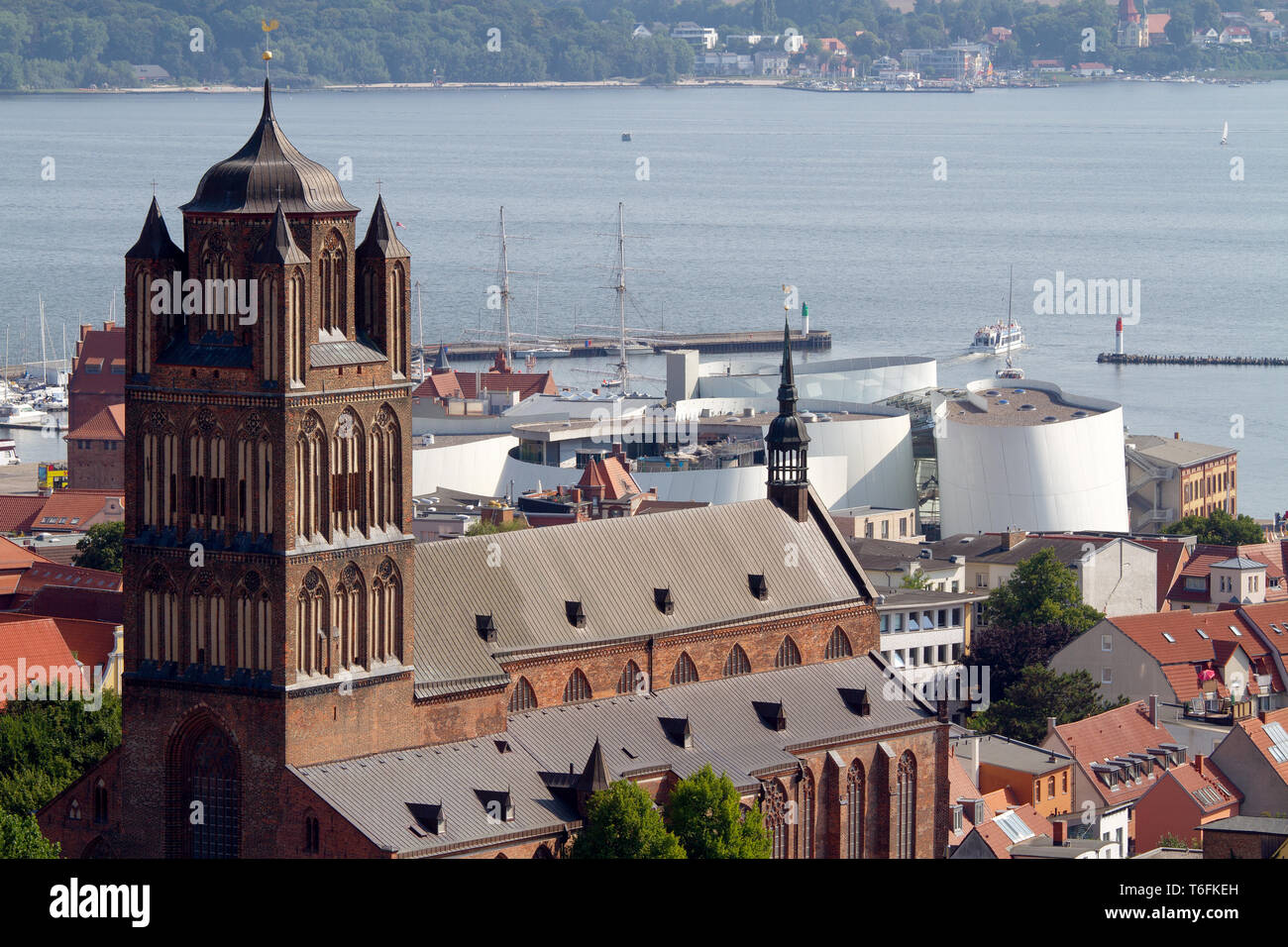 Chiesa Jakobikirche 002. Stralsund Foto Stock