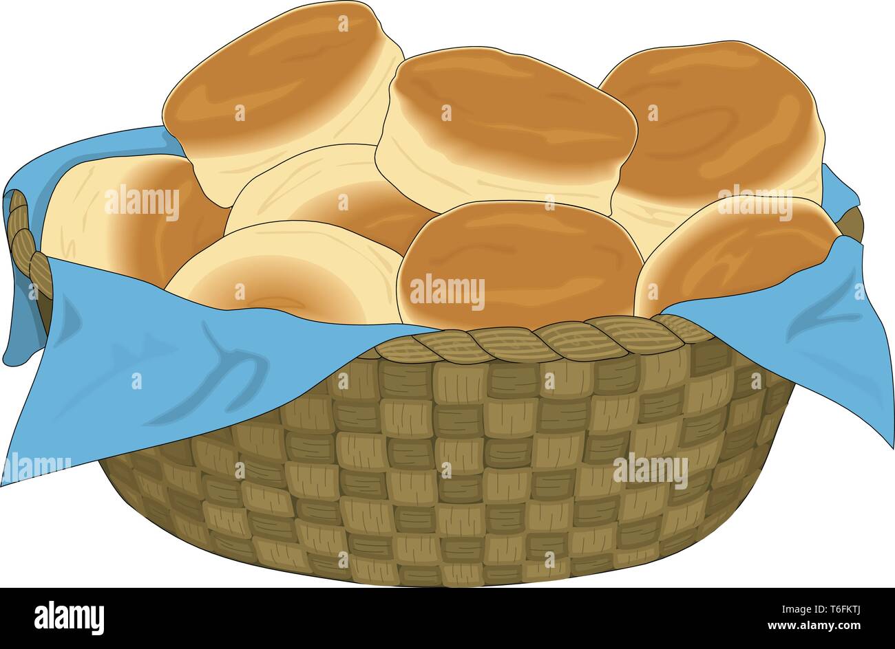 Biscotti illustrazione vettoriale Illustrazione Vettoriale