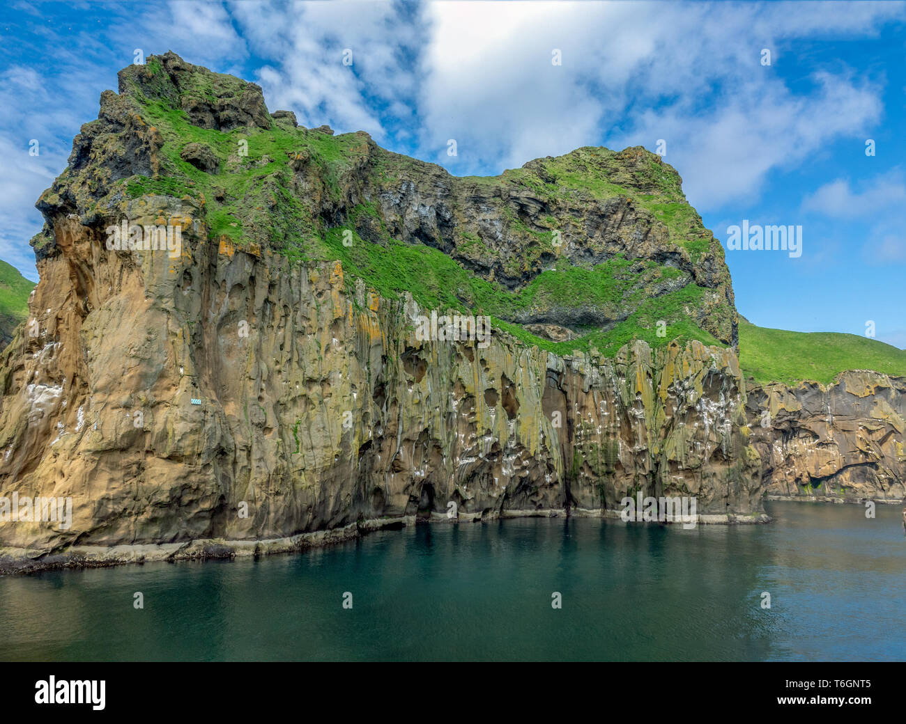 Isola di Heimaey Foto Stock