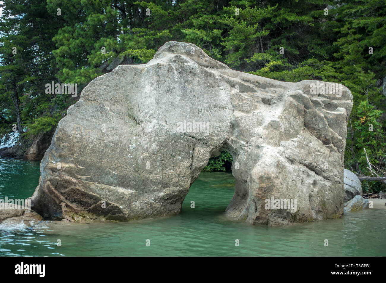 Paesaggio intorno al lago di jocasse gorge Foto Stock