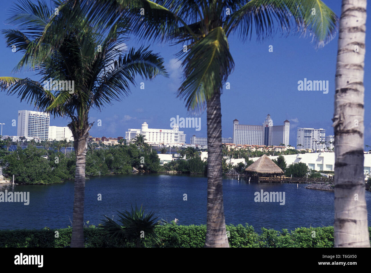 Messico YUCATAN CANCUN CITY Foto Stock