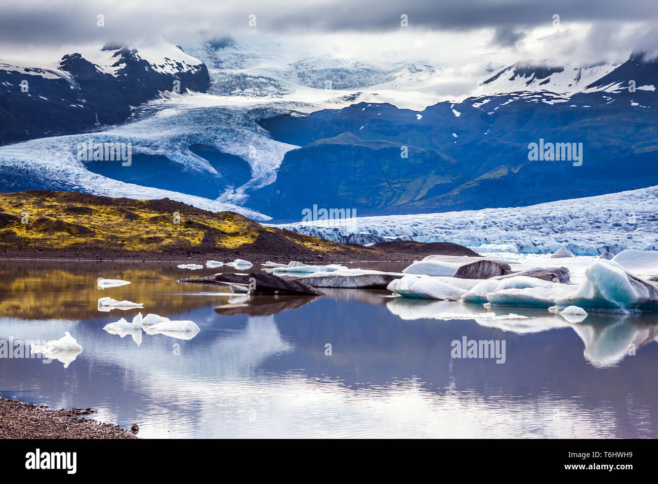 Il concetto di turismo del nord in estate Foto Stock