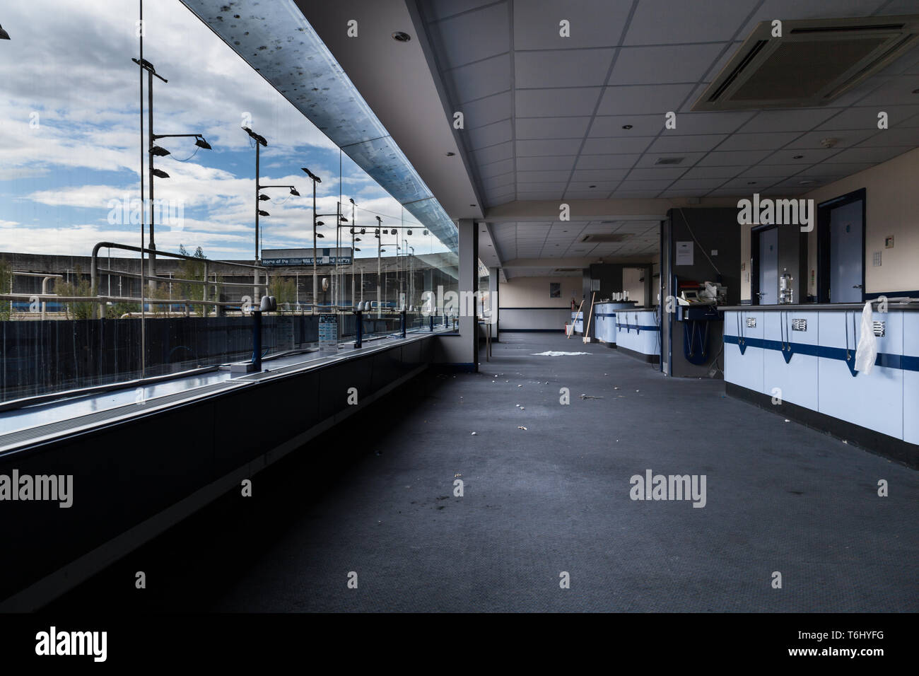 Wimbledon Greyhound Stadium, l'ultima possibilità di vedere la prima è stata demolita Foto Stock