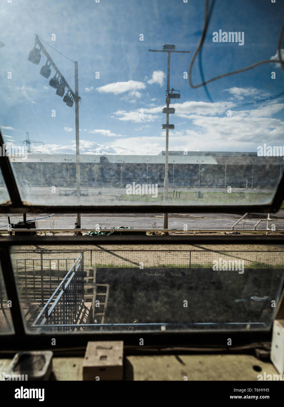 Wimbledon Greyhound Stadium, l'ultima possibilità di vedere la prima è stata demolita Foto Stock