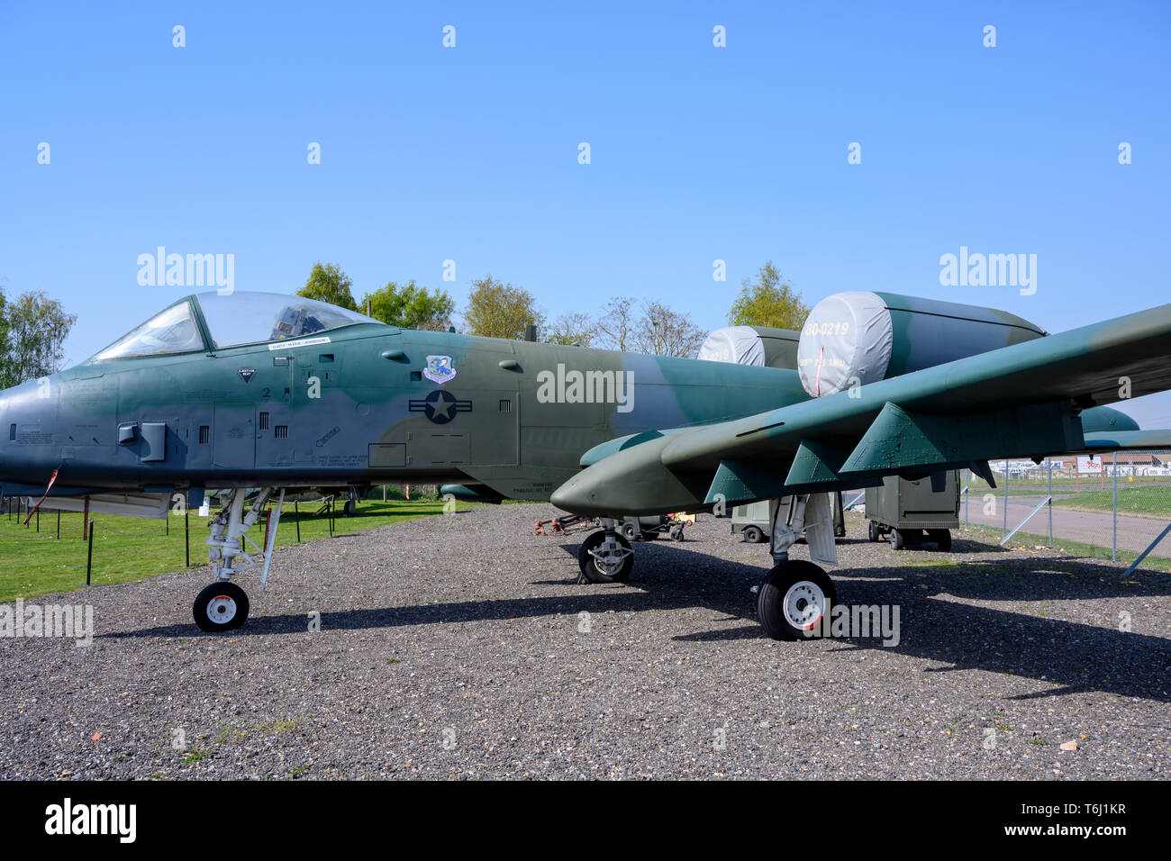 Fairchild Republic A-10 Bentwaters Cold War museum Suffolk REGNO UNITO Foto Stock