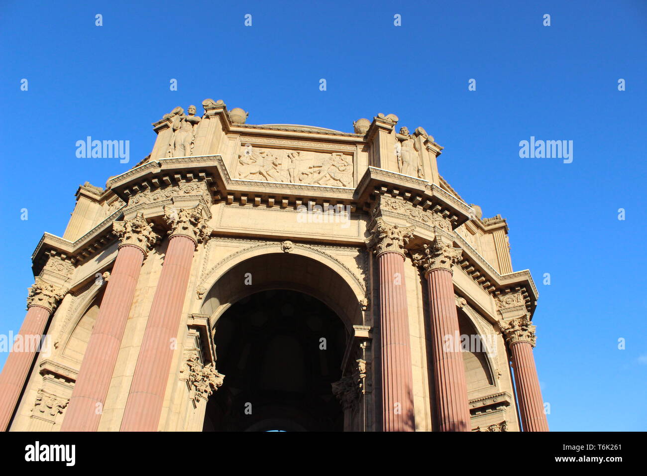 Il Palazzo delle Belle Arti Foto Stock