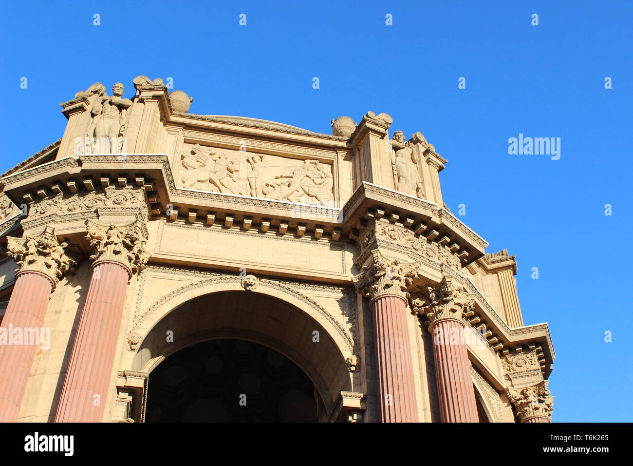 Il Palazzo delle Belle Arti Foto Stock