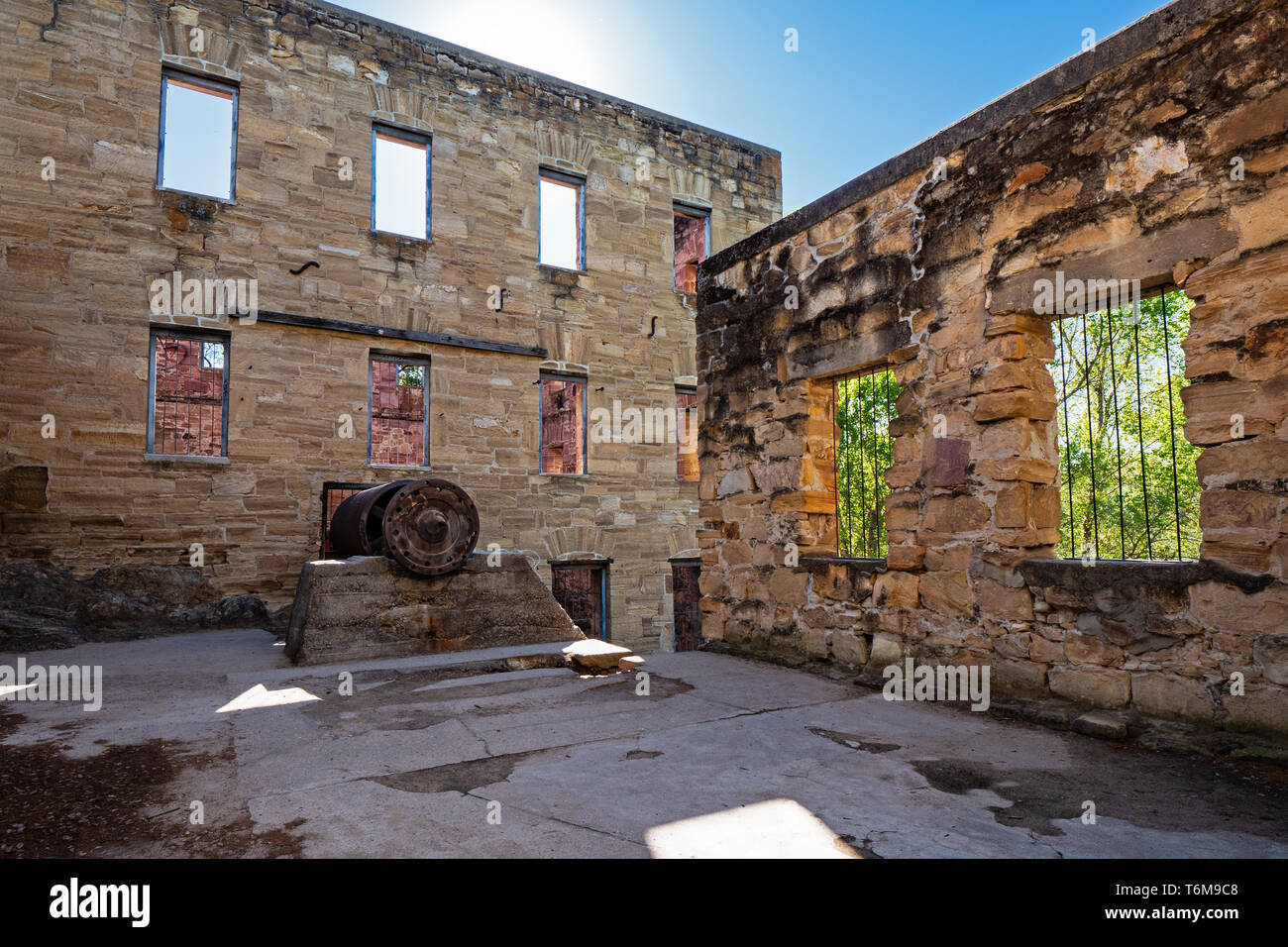 I Cavalieri del traghetto, Stanislao County, California Foto Stock