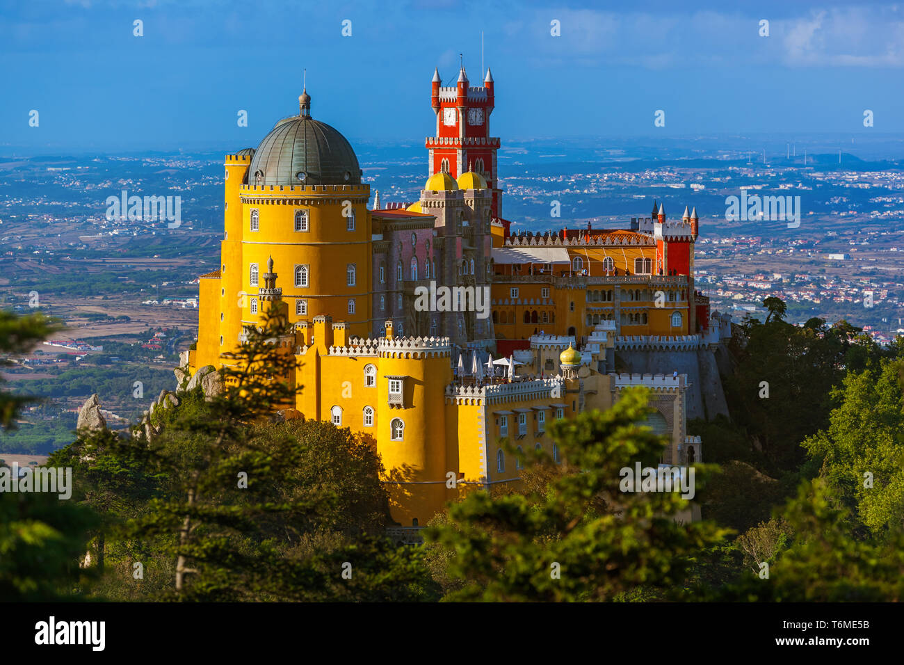 Pena nel Palazzo di Sintra - Portogallo Foto Stock