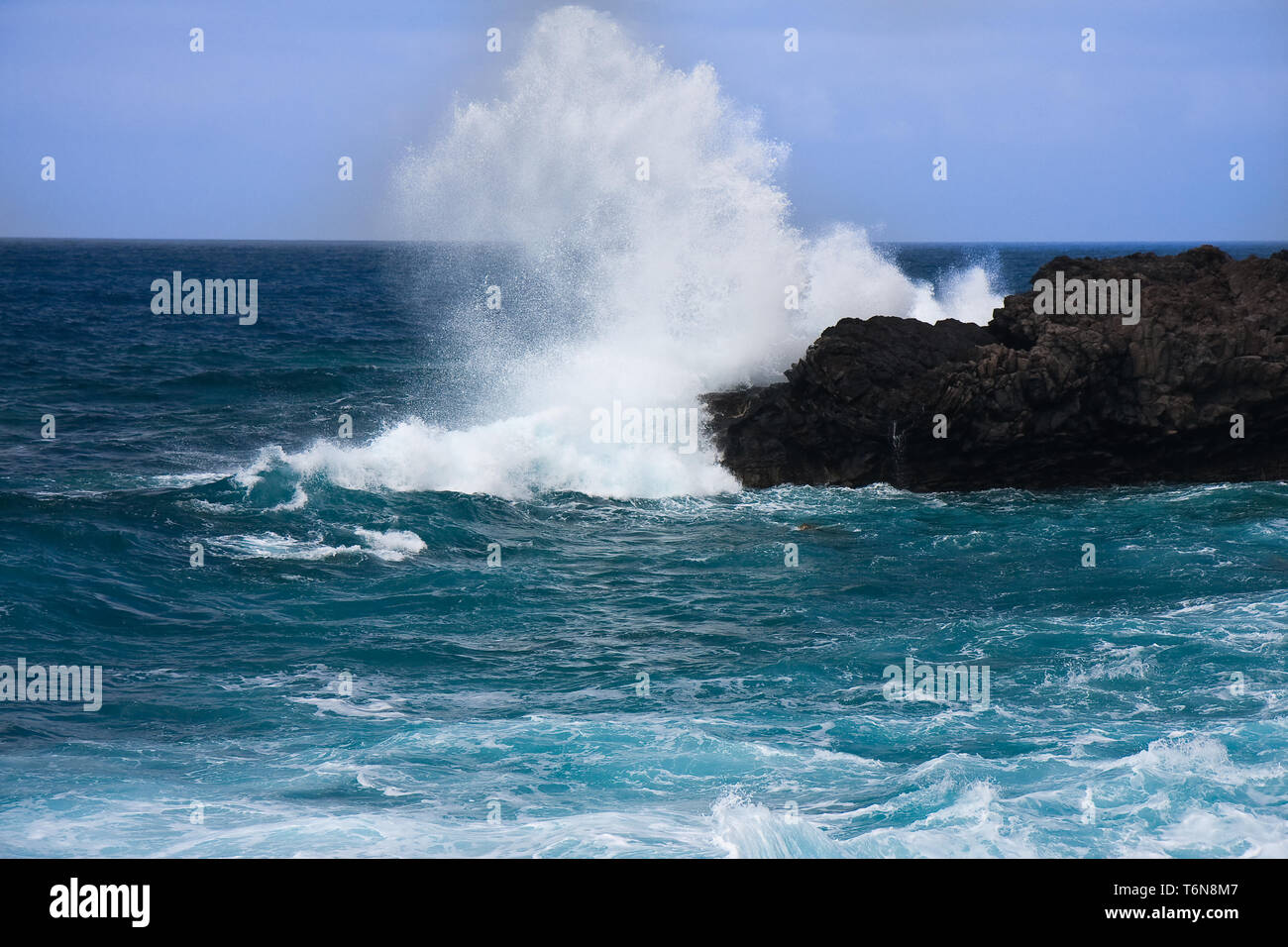 Costa di La Palma Isole Canarie Foto Stock