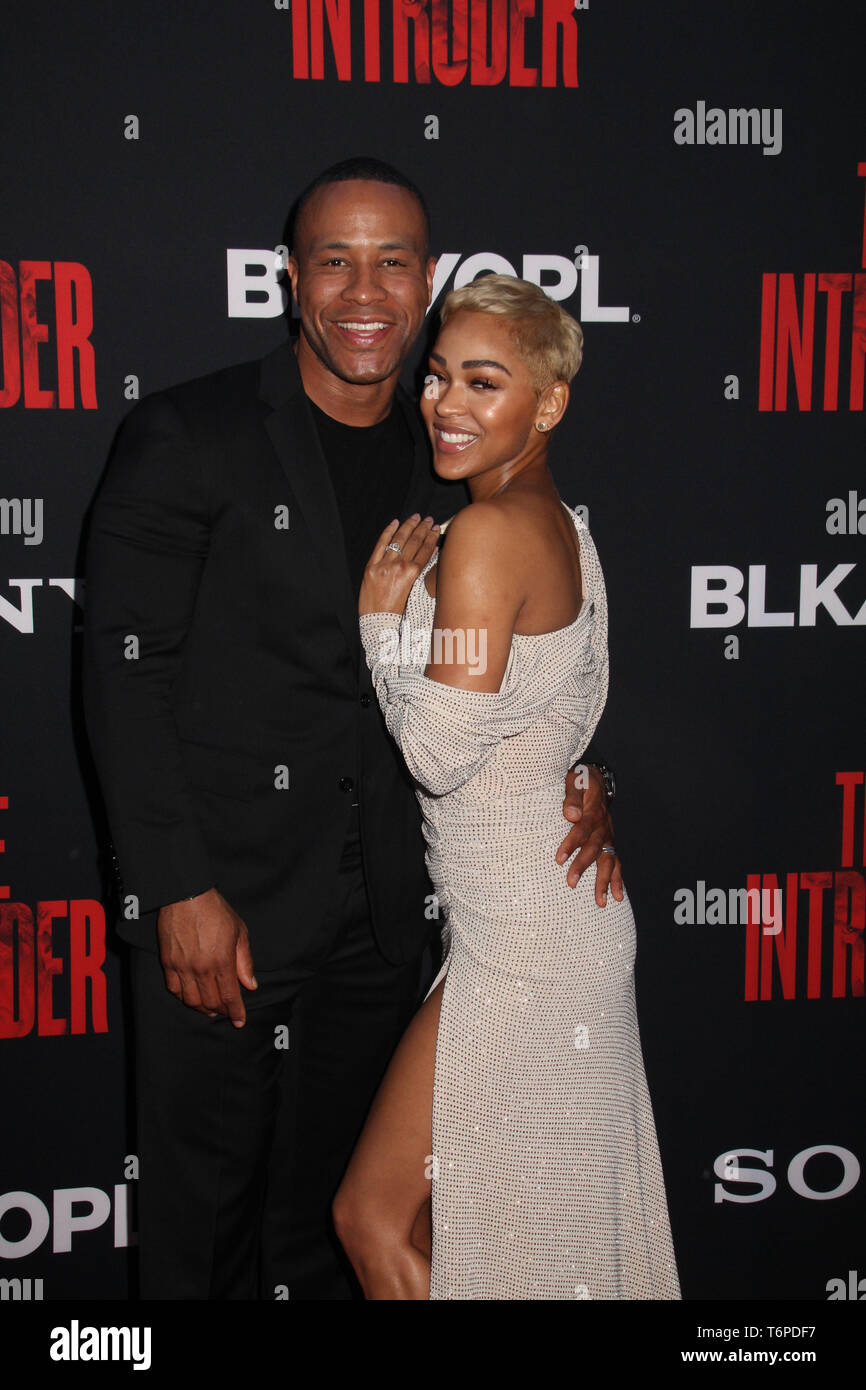 DeVon Franklin, Meagan buon 05/01/2019 Los Angeles prima di "L'intruso" tenutasi presso la ArcLight Hollywood in Los Angeles, CA Foto: Cronos/Hollywood News Foto Stock