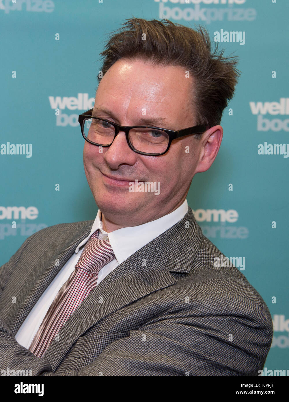 Londra, Regno Unito. Il 1 maggio 2019. Sarà una gronda, vincitore del Wellcome Book Prize 2019, alla cerimonia di consegna del premio. Credito: Malcolm Park/Alamy. Foto Stock