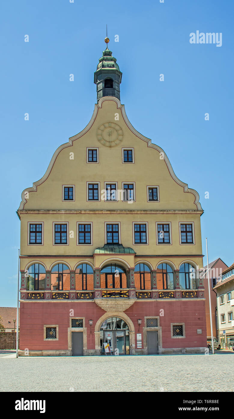 Ulm Schwörhaus Foto Stock