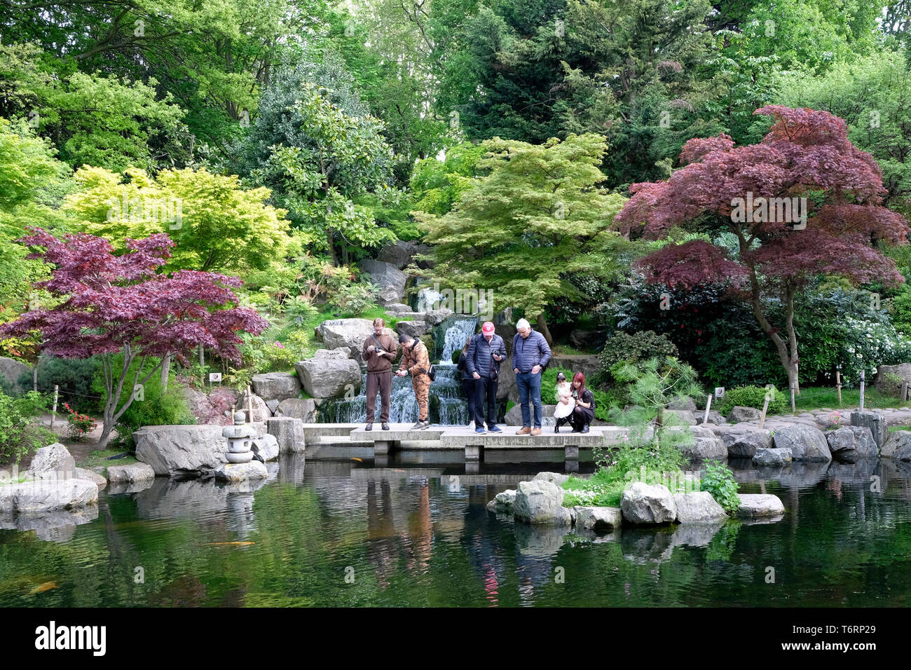 I giardini di Kyoto, London, Regno Unito Foto Stock