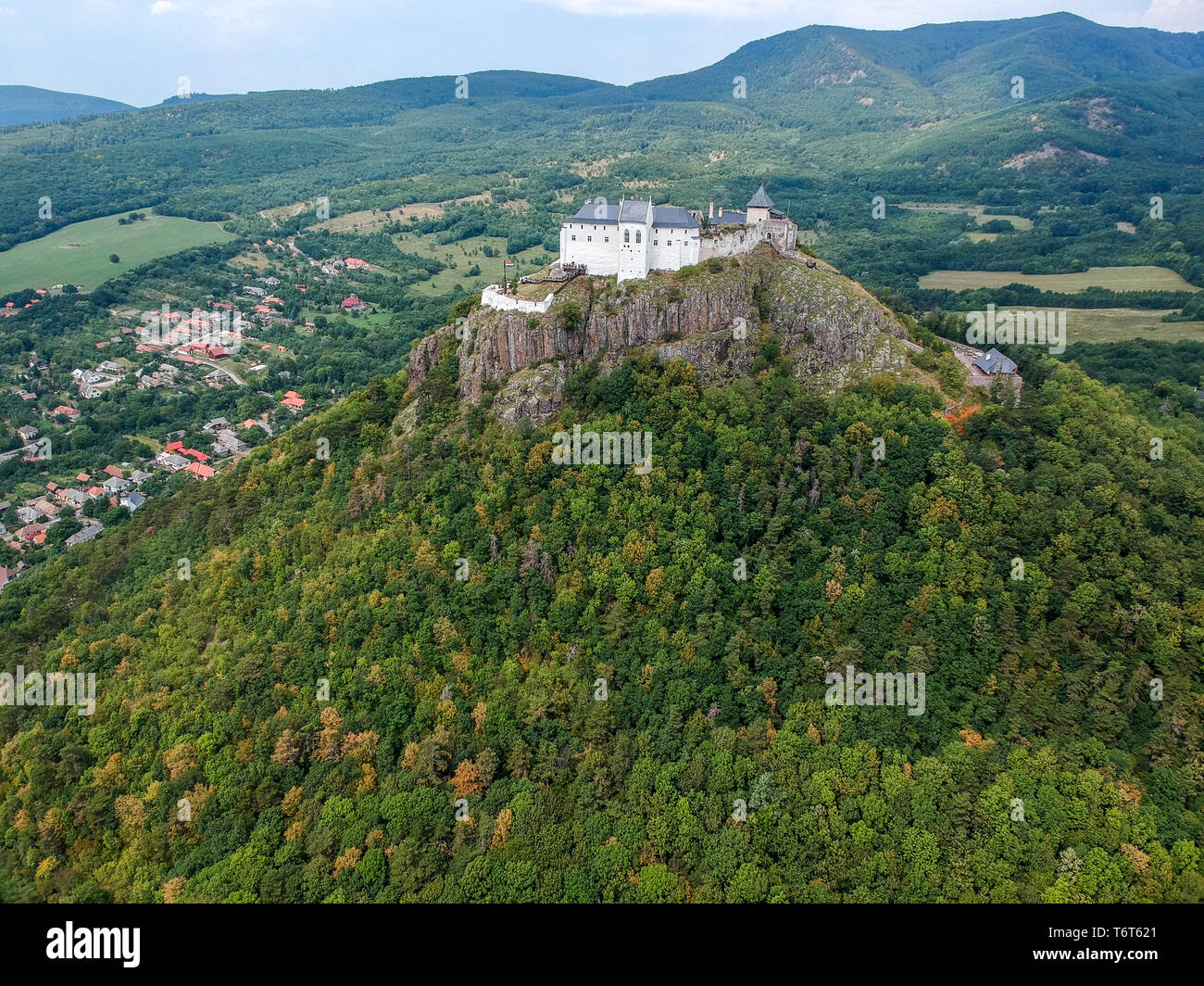 Castello di Fuzer in Ungheria in Europa Foto Stock