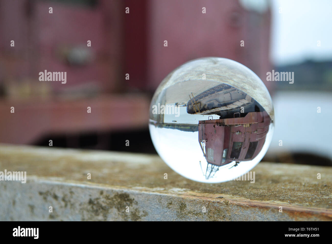 Woodbridge Lensball, Suffolk Foto Stock