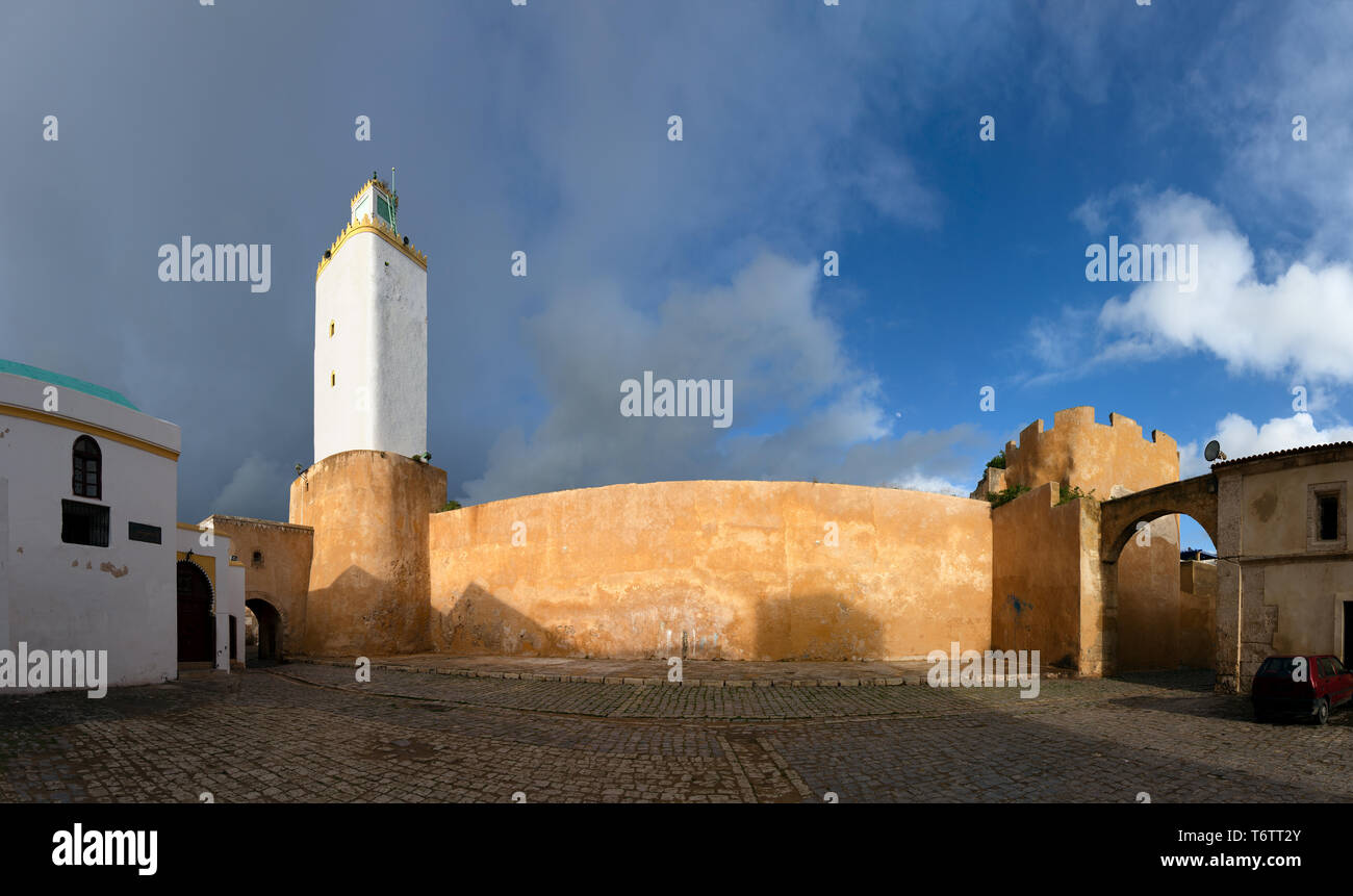 Grande Moschea nella città vecchia di El Jadida Foto Stock