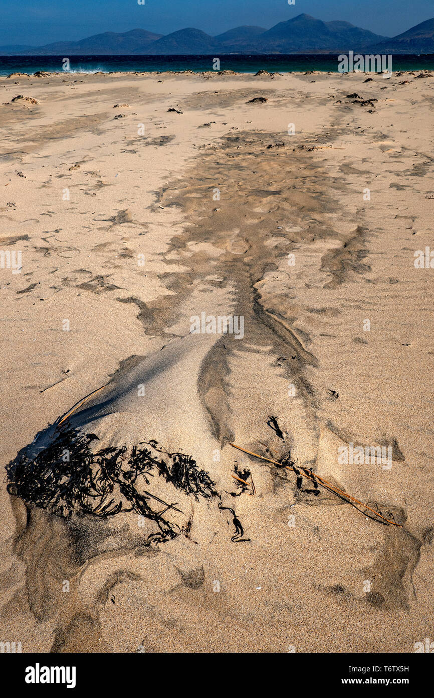 Dune di sabbia intorno Traigh Rosamol Foto Stock
