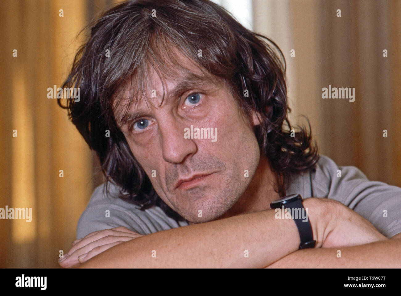 Andrew Birkin, britischer direttore cinematografico und Drehbuchautor, Deutschland 1989. British sceneggiatore e regista cinematografica Andrew Birkin, Germania 1989. Foto Stock