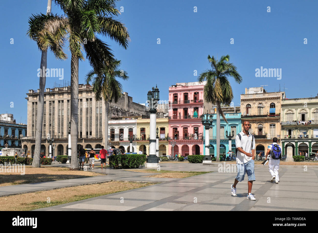 Havana street scene, Cuba Foto Stock