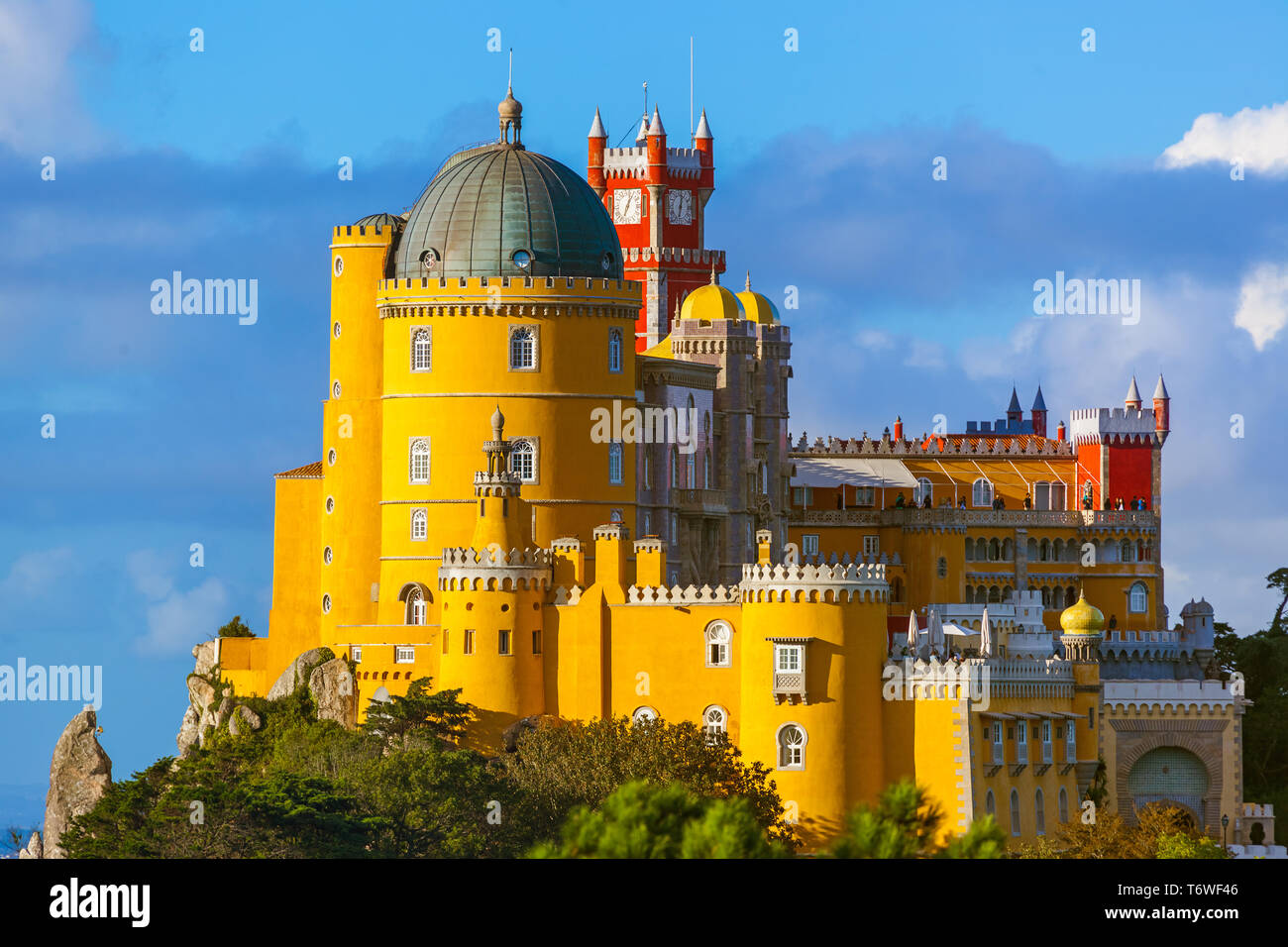 Pena nel Palazzo di Sintra - Portogallo Foto Stock